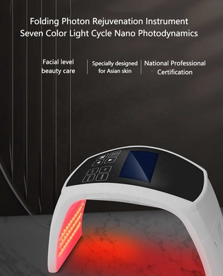Compact Skin Led Facial Light Therapy pour l' amélioration de l' acné de qualité professionnelle