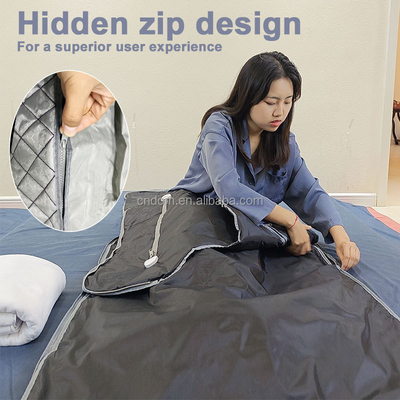 Couverture thermique à vapeur imperméable à l'eau de 100-240V pour sauna infrarouge lointain et perte de poids