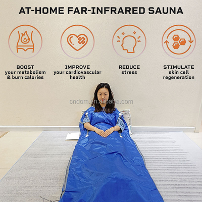 Couverture thermique à vapeur imperméable à l'eau de 100-240V pour sauna infrarouge lointain et perte de poids