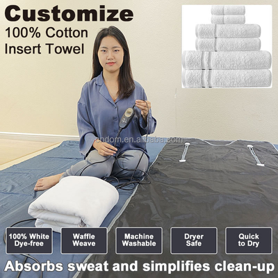 Couverture thermique à vapeur imperméable à l'eau de 100-240V pour sauna infrarouge lointain et perte de poids