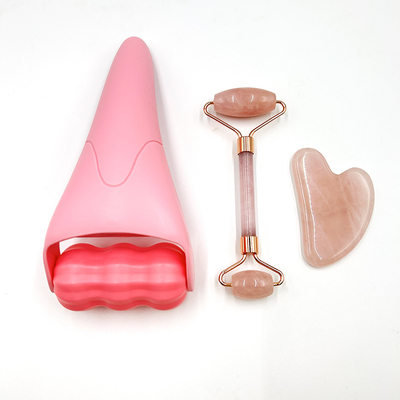 Roller de refroidissement du visage pour le visage et le corps Ensemble de soin de la peau