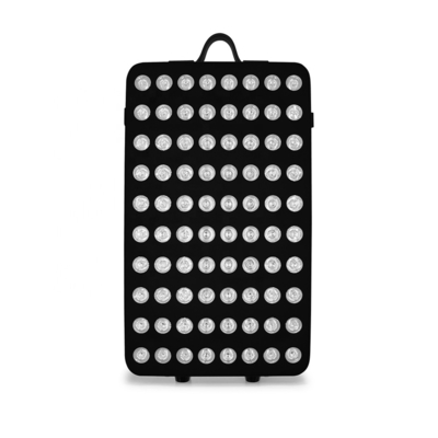 Puissance réelle 115W 660 850nm 1 1 Panneau de thérapie de la lumière rouge anti-âge avec 80 perles de lampe