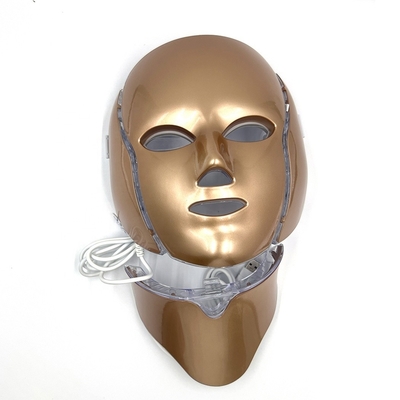 Non imperméable à l'eau 7 couleurs masque facial LED pour le blanchiment et le traitement de l'acné Anti-gonflement
