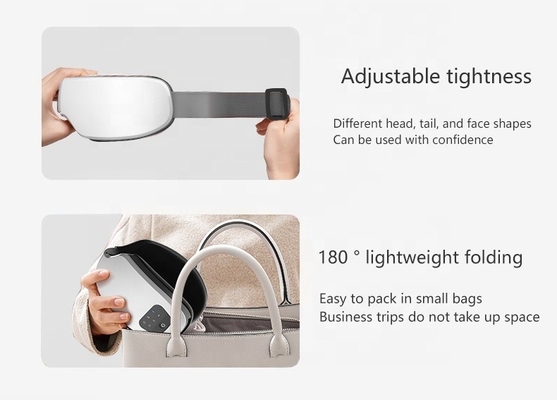 Masseur oculaire pratique pour soulager la tension et favoriser la relaxation Batterie 850 mAh