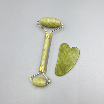 Lit de massage à rouleaux de jade thermothérapeutique pour maigrir outil de massage du visage 19*16*5cm