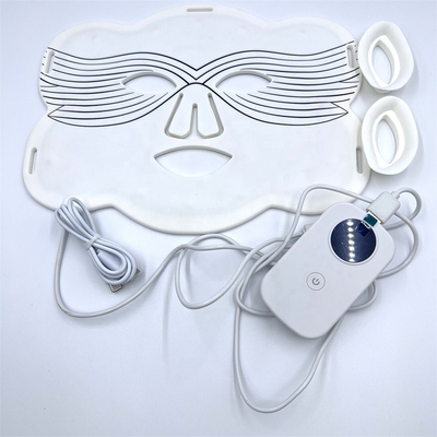 Hydratant Silicone Butterfly Masque facial LED fréquence d'entrée 5V/1A 2600mAH Durée 10/20min