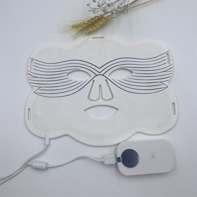 Zone cible nez Des formes personnalisées Masque facial LED en silicone pour blanchiment et plus