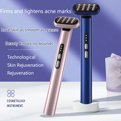 Masseur oculaire électrique RF EMS Baguette de beauté faciale Oeil appareil de beauté de massage Type C Plugs