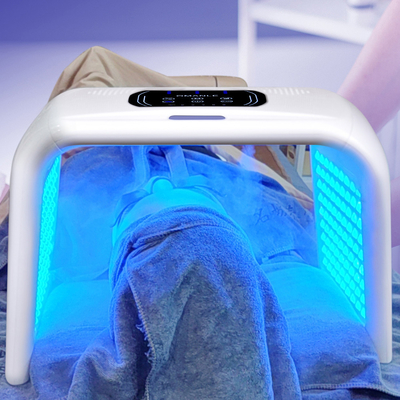 45W LED debout Masque facial Lumière thérapie pour l' élimination des rides de l' acné 7 couleurs lumière rouge