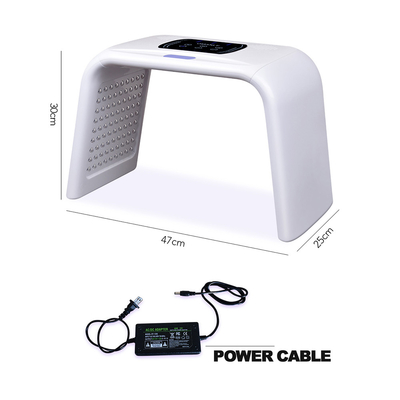 45W LED debout Masque facial Lumière thérapie pour l' élimination des rides de l' acné 7 couleurs lumière rouge