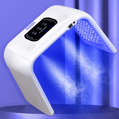 45W LED debout Masque facial Lumière thérapie pour l' élimination des rides de l' acné 7 couleurs lumière rouge
