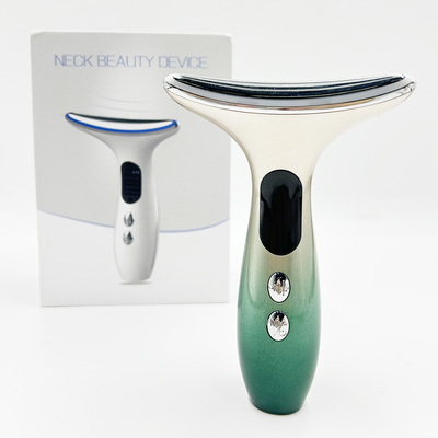 Massageur électrique anti-rides anti-âge pour le cou et le visage avec technologie EMS