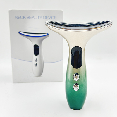 Massageur électrique anti-rides anti-âge pour le cou et le visage avec technologie EMS