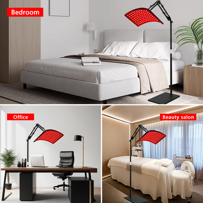 Pain Relief Panneau de thérapie de lumière rouge avec support et sortie personnalisable