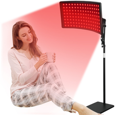 Pain Relief Panneau de thérapie de lumière rouge avec support et sortie personnalisable