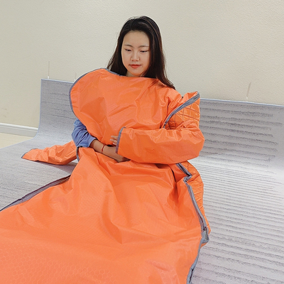 Sauna détox et infrarouge 180x160cm Couverture de sauna pliable réutilisable avec fonction de chauffage