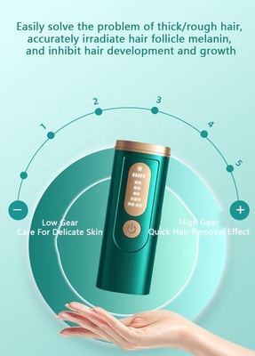 5 modes Dépilateur cristallin indolore 0,2 kg pour une peau lisse et sans poils