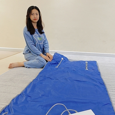 Couverture de sauna infrarouge en cuir en PU thermique imperméable pour la désintoxication de la perte de poids personnalisée