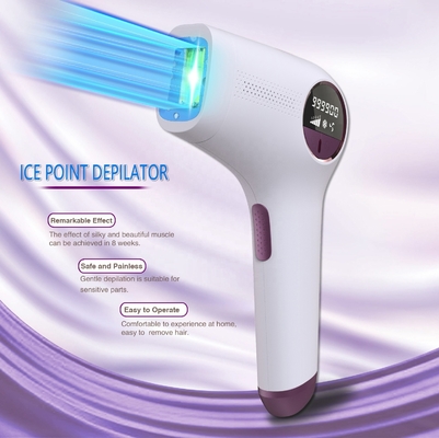 2023 Expédition par goutte à goutte Dépilation par électrolyse à domicile avec refroidissement par glace et 999900 flashs