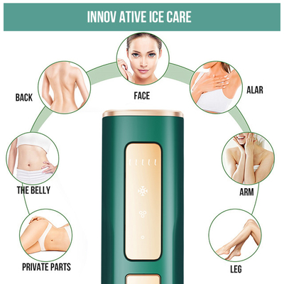 Débarrassez-vous des poils Hassle Portable Ipl appareil d' épilation avec 36w de puissance et de refroidissement par glace