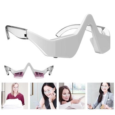 Vibration oculaire 3D LED Appareil de thérapie de la lumière rouge Retirer les sacs oculaires Cercles noirs