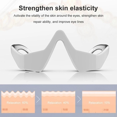 Vibration oculaire 3D LED Appareil de thérapie de la lumière rouge Retirer les sacs oculaires Cercles noirs