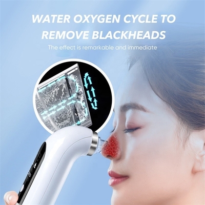 Puissant aspirateur de soins de la peau pour éliminer les points noirs avec 6 têtes d'aspiration et une puissance nominale de 2 W