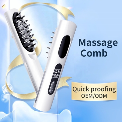 Applicateur capillaire à la maison Peigne liquide activant les follicules pileux avec manche en plastique ABS