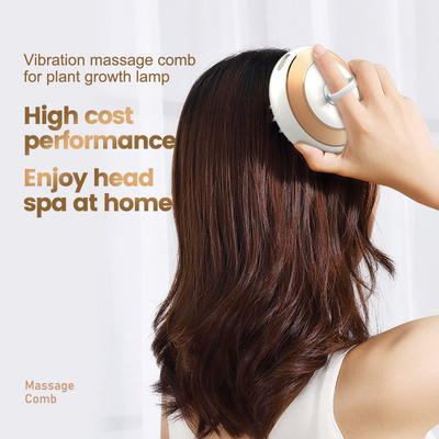 Peigne de masseur électrique pour la croissance des cheveux ionique pour soulager le stress de la tête quotidienne et les soins capillaires