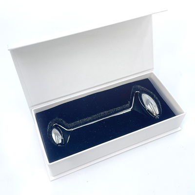 Zone cible du corps en acier inoxydable Coeur Gua Sha pour le lifting du visage Boules de glace Logo personnalisé