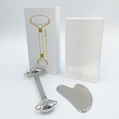 Outil Gua Sha en acier inoxydable de qualité médicale pour le massage corporel et la désintoxication