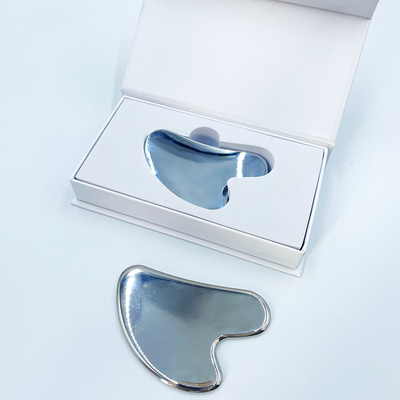 Le rouleau de massage du visage en acier inoxydable 304 Gua Sha Board Scraping Custom Logo