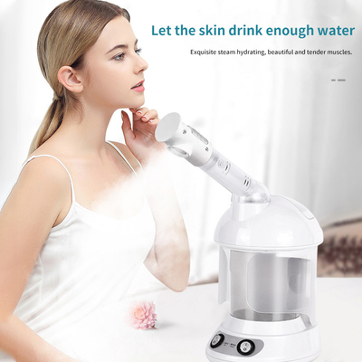 Vapeur faciale multifonctionnelle professionnelle avec humidificateur d'ozone et lampe de nutrition