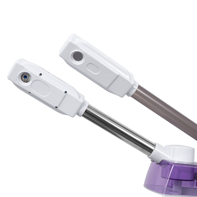NO Application contrôlée machine à vapeur chaude froide pour le visage pour les soins de la peau et le SPA du visage en blanc