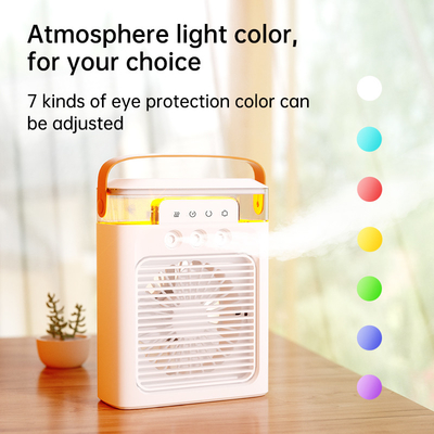 Ventilateur mini-tour USB pliable rechargeable de 6 pouces avec commutateur manuel de commande de refroidisseur d'air