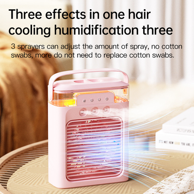 Ventilateur électrique mini USB portable rechargeable pour le refroidissement, la ventilation et la purification de l'air