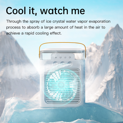Ventilateur électrique mini USB portable rechargeable pour le refroidissement, la ventilation et la purification de l'air