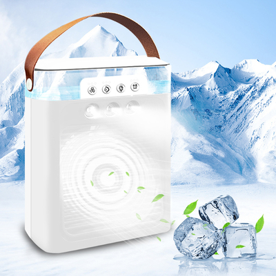 Logo d'impression à écran de soie 2024 Design Mini USB Portable Ventilateur rechargeable avec batterie