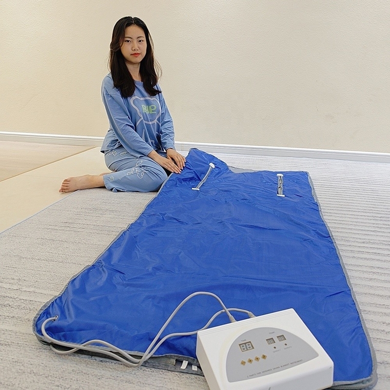 Couverture thermique à vapeur imperméable à l'eau de 100-240V pour sauna infrarouge lointain et perte de poids