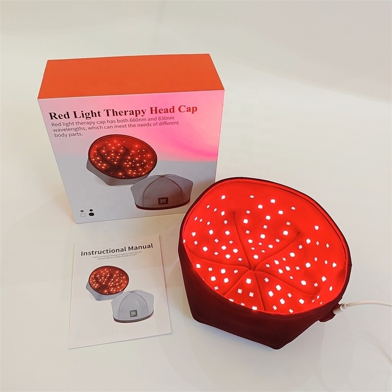 3ème roue Cap de thérapie de lumière rouge LED pour favoriser la croissance naturelle des cheveux 120 perles de lampe