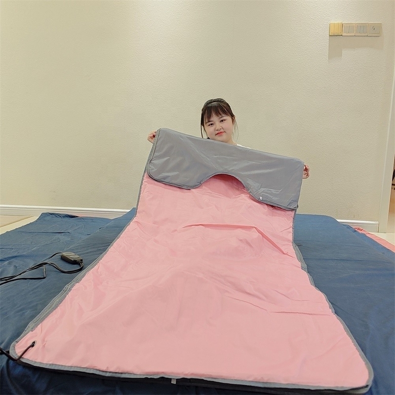 3 Zones Perte de poids Amélioration Couverture de sauna infrarouge pour le chauffage corporel à domicile Personnalisé
