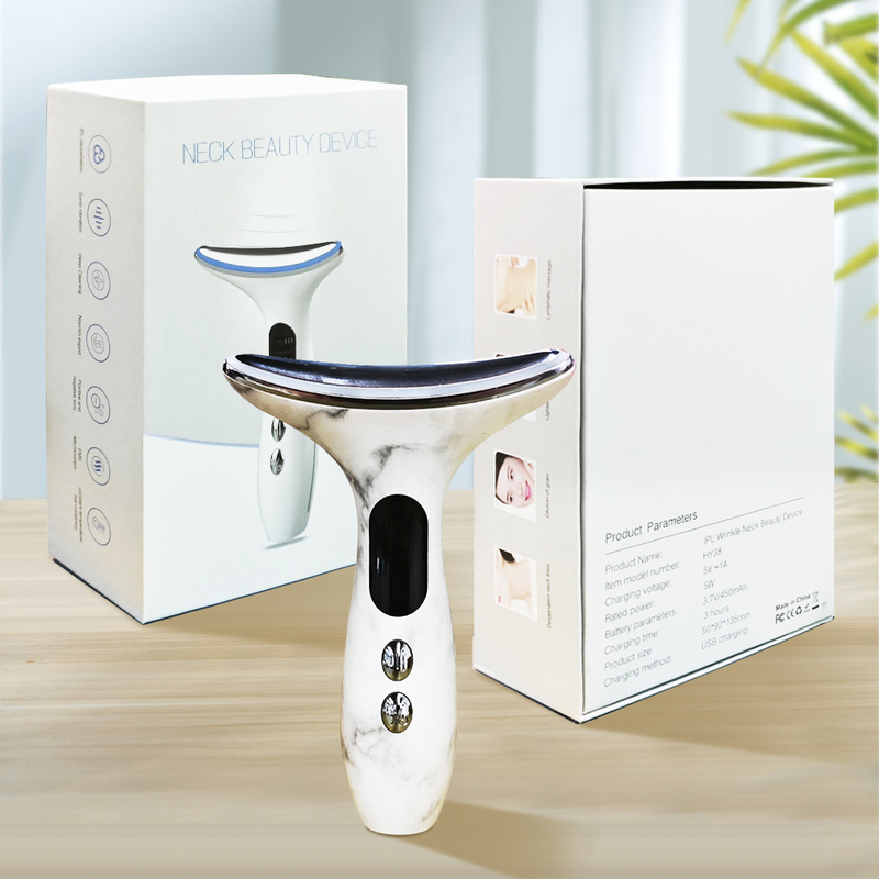 Massageur de visage pour le cou imperméable à l'eau pour lutter contre les rides et le raffermissement de la peau Puissance nominale 2,5 W
