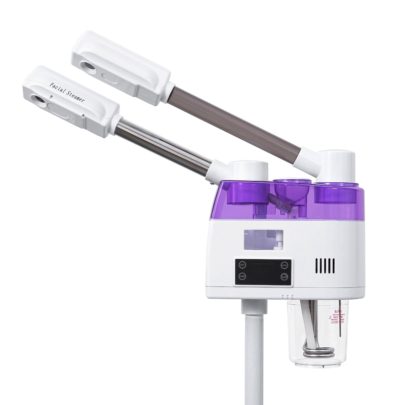 Vaporisateur facial Nanomister à ozone chaud et froid pour les professionnels de la peau blanche