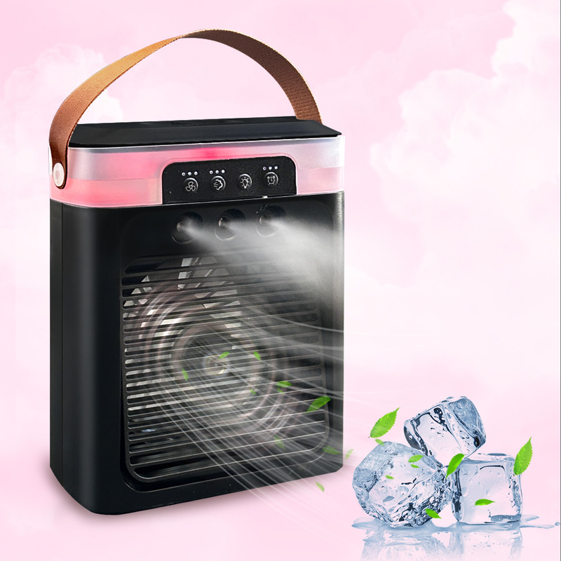 Ventilateur électrique mini USB portable rechargeable pour le refroidissement, la ventilation et la purification de l'air